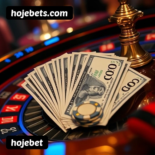 hojebet bônus R$5.000 + 500 giros - Rollover 35x, prazo 30 dias, 38% taxa conversão